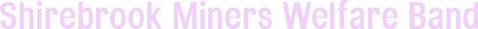 www.shirebrookmwband.co.uk Logo